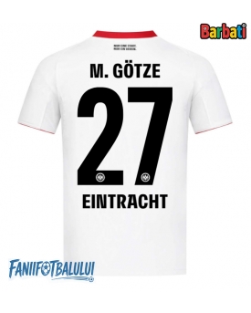 Eintracht Frankfurt Mario Gotze #27 Tricou Fotbal Replică 2025-26 Barbati Deplasare